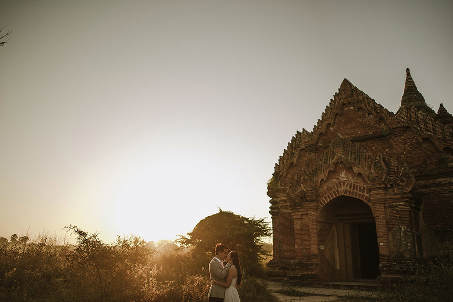 chụp hình cưới ở Bagan