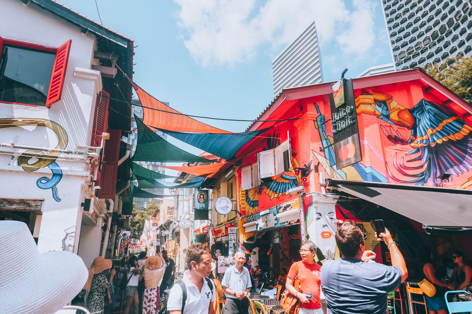 Đường Haji Lane ở Singapore